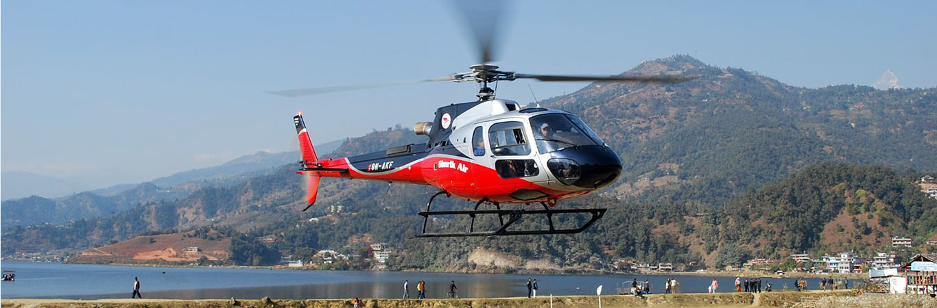 heli sightseeing in nepal